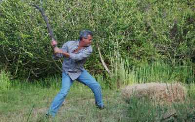 How Hitting A Hay Bale With A Big Stick Changed My Life